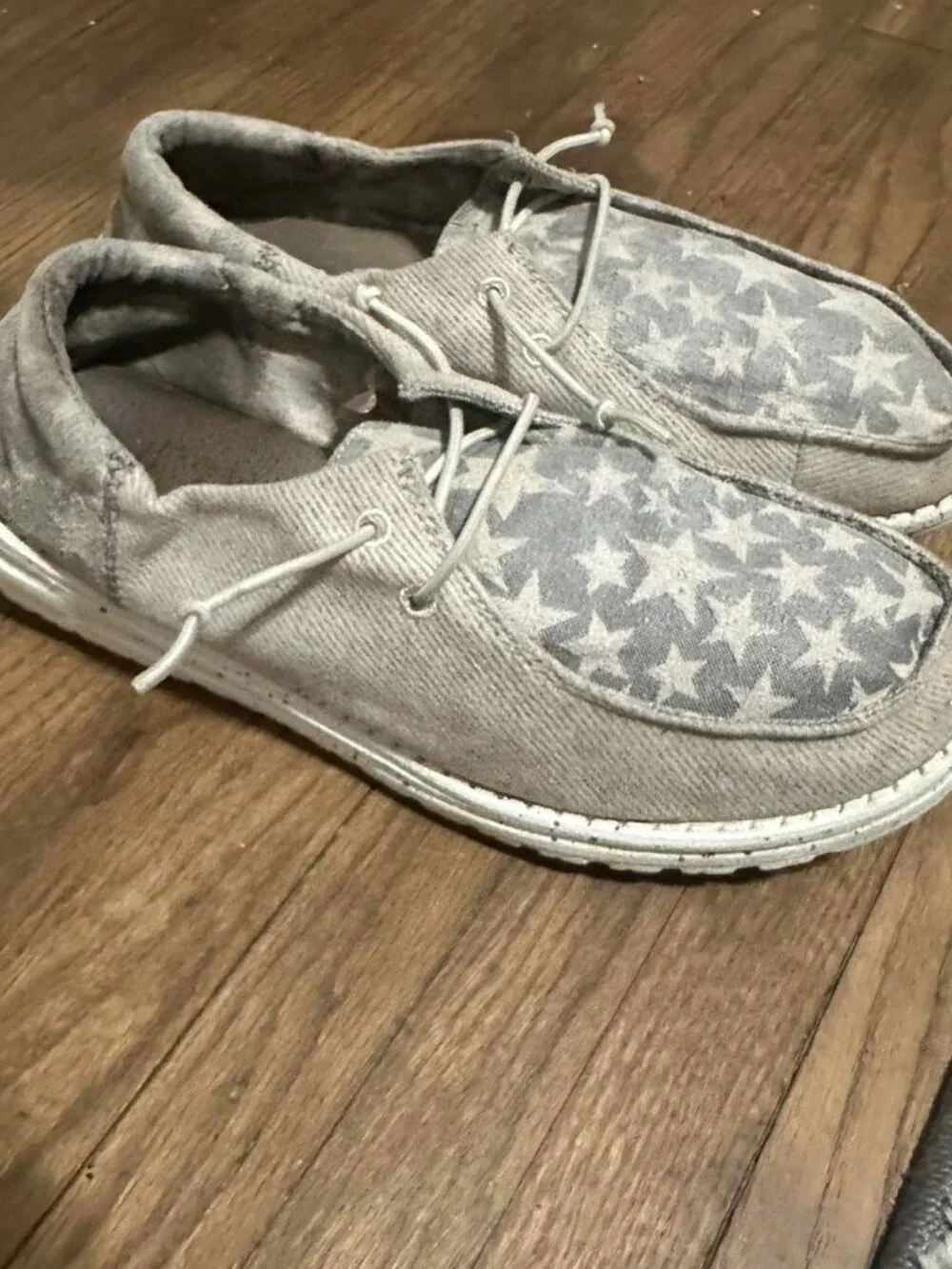 HEYDUDE Women's Grey Footwear